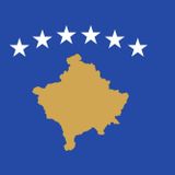 KOSOVA ÜLKE BAYRAĞI 42x30CM DUVAR TABLOSU ÇERÇEVESİZ PVC TABLO