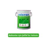 Köster BK 1000 Şeffaf Poliüretan Esaslı Su Yalıtımı Ürünü Balkonlar İçin Dayanıklı Çözüm
