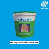 Köster Kbe Flüssigfolie - 20 kg - Bitüm-Kauçuk Esaslı, Uv Dayanımlı Likit Membran