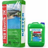 Köster Nb Elastik 2k Su Yalıtımı Harcı 33 Kg Çimento-Akrilik Esaslı Yüksek Elastik Özellik