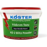 KÖSTER Yıldırım Tozu 5 kg Su Anında Kesme Özelliği ile Beton Yüzeyler için Kullanıma Hazır