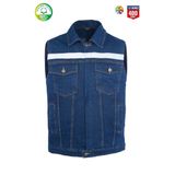 Kot İş Yeleği Myform 9128 Sona Denim 12 Ons Renk Mavi