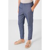 Kot Lacivert Standart Fit Dokuma Hafif Esnek Chino Erkek Pantolon - 82179