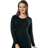 Kota 2 Li Paket Termal Üst , Bayan Termal Içlik. - L - XL - Siyah