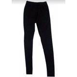 Kota 2004 Kız Çocuk Termal Tayt Alt Tekli Siyah %60 Polyester %35 Viscon %5 Elastan - 7 - 8 Yaş