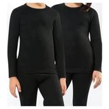 Kota 2005 Termal Üst Siyah Renkli Erkek Çocuk İçlik %60 Polyester %35 Viskon %5 Elastan - 11 - 12 Yaş