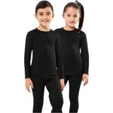 Kota 2005 Unisex Çocuk Termal Içlik Body - 5 - 6 Yaş - Siyah