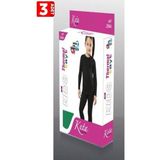 Kota 3'lü Paket Termal Alt Içlik - 9 - 10 Yaş - Siyah