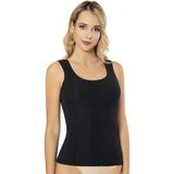 Kota 6015 Kaşkorse Kalın Askılı Bayan Atlet - Siyah - XL