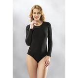 KOTA 6183 BAYAN UZUN KOLLU ÇITÇITLI BODY TEKLİ