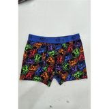 KOTA Erkek 6'lı Karışık Desen Boxer, S Beden, Renkli
