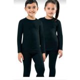 Kota Erkek Çocuk Termal Takım 2 Parça %60 Polyester %35 Viscon %5 Elastan - Siyah - 7 - 8 Yaş