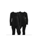 Kota Erkek Çocuk Termal Takım Tekli Siyah %60 Polyester %35 Viskon %5 Elastan - 3 - 4 Yaş