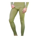 KOTA Erkek Kışlık Termal İçlik Tayt, Haki Yeşil, S/M Beden, Viscon Polyester Elastan