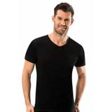 KOTA Erkek Termal Kısa Kol Takım, Termal İçlik, Siyah, L/XL Beden
