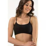 Kota Kadın İp Askı Büstiyer ( Standart) Beden-6052 Siyah Standart (M)