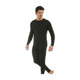 KOTA Siyah Termal İçlik Takım, Erkek, S/M Beden,%65 Viskon,%30 Polyester,%5 Likra