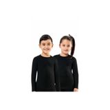 KOTA Unisex Çocuk Siyah Uzunkol Termal İçlik, 3-4 Yaş