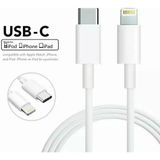 Kotenart Apple iPhone Uyumlu 11-12-13-14 Pro Max Lightning Hızlı Şarj Kablosu 1 Metre ( USB C Lightning ) - RENK