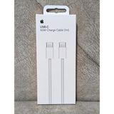 Kotenartt Orjinal Apple iPhone 15 / 15 Plus / 15 Pro / 15 Pro Max Uyumlu Hasır Örgü Type-C Hızlı Şarj Kablosu 60W - Beyaz