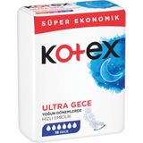 Kotex ( 2 Adet ) Kotex Ultra Süper Ekonomik Paket Hijyenik Ped Gece 16'lı