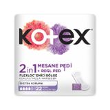 Kotex 2In1 Regl ve Mesane 4x 22'li Uzun Günlük Ped