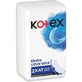 Kotex 9'lu Extra Uzun Gece Ped, Nefes Alabilen Yüzey ile Gün Boyu Konfor Sağlar