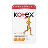 Kotex Active Dörtlü Normal 22x5 110 Adet Ped