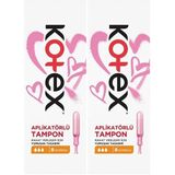 Kotex Aplikatörlü Tampon Normal, 16'lı Set (2PK*8)