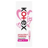 Kotex Aplikatörlü Tampon Süper 8'li (4'li Paket)