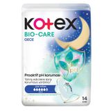 Kotex Bio Care Gece 3x14'lü Hijyenik Ped
