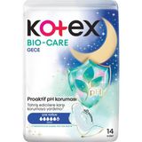 Kotex Bio-Care Quadro Gece 14'lü - 7 Adet