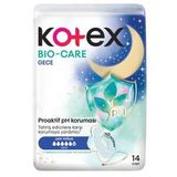 Kotex Bio‑Care Gece Hijyenik Ped 14’lü