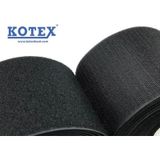 Kotex Cırt Bant 10 Cm Dikilebilir 1 Metre Siyah/Beyaz