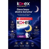 Kotex Extra Protect Gece Hijyenik Ped 14'lü