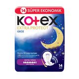 Kotex Extra Protect Hijyenik Ped Gece 14 Lü