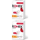 Kotex Günlük Ped 56'lı 2 Paket 112 Adet Pamuksu Yumuşak Nefes Alan Ultra İnce Ekstra Koruma