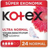 Kotex Hijyenik Ped 24'lü Normal Boy Anti Alerjik Ultra İnce Ekstra Koruma Yüksek Sızdırmazlık