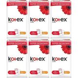 Kotex Hijyenik Ped Ultra Quadro Normal 24'lü Kadın Pedi 6 Adet Düz Desenli Gün Boyu Konfor Sağlar
