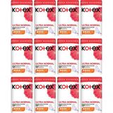 Kotex Koçex Ultra Normal Hijyenik Ped 24'lü x 12 Paket Gün Boyu Konfor ve Sızıntı Önleyici Teknoloji
