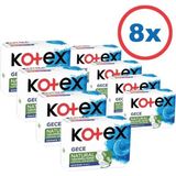Kotex Natural %100 Doğal Pamuk Hipoalerjenik Gece 6'lı (8ADET)