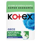 Kotex Natural Gece 14x5 70 Adet Ped