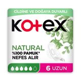 Kotex Natural Ultra Uzun 6'lı Hijyenik Ped