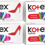 Kotex Normal 4 Paket 64 Adet Tampon