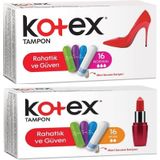 Kotex Normal-Mini 32 Adet Karma Set Tampon