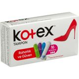 Kotex Normal Tampon 16 Adet - Rahat ve Hijyenik Koruma 6'li Avantaj Paketi - 6 Adet