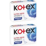 Kotex Ped Ultra Single Gece 6'lı X2