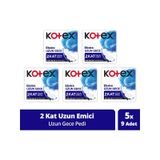Kotex Ultra 9'lu Extra Uzun Gece - 5'li Paket