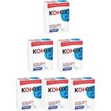 Kotex Ultra Gece 4'Lü Süper Eko 16'Lı X 6 Adet Nefes Alabilen Yüzey ile Konforlu Kullanım