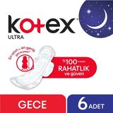 Kotex Ultra Gece 6'lı (9 Adet)